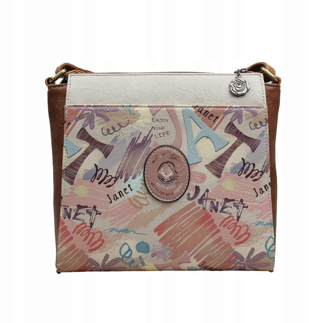 Janet Denese: FLOWER CITY - Shoulder bag J-088A Brand no brand