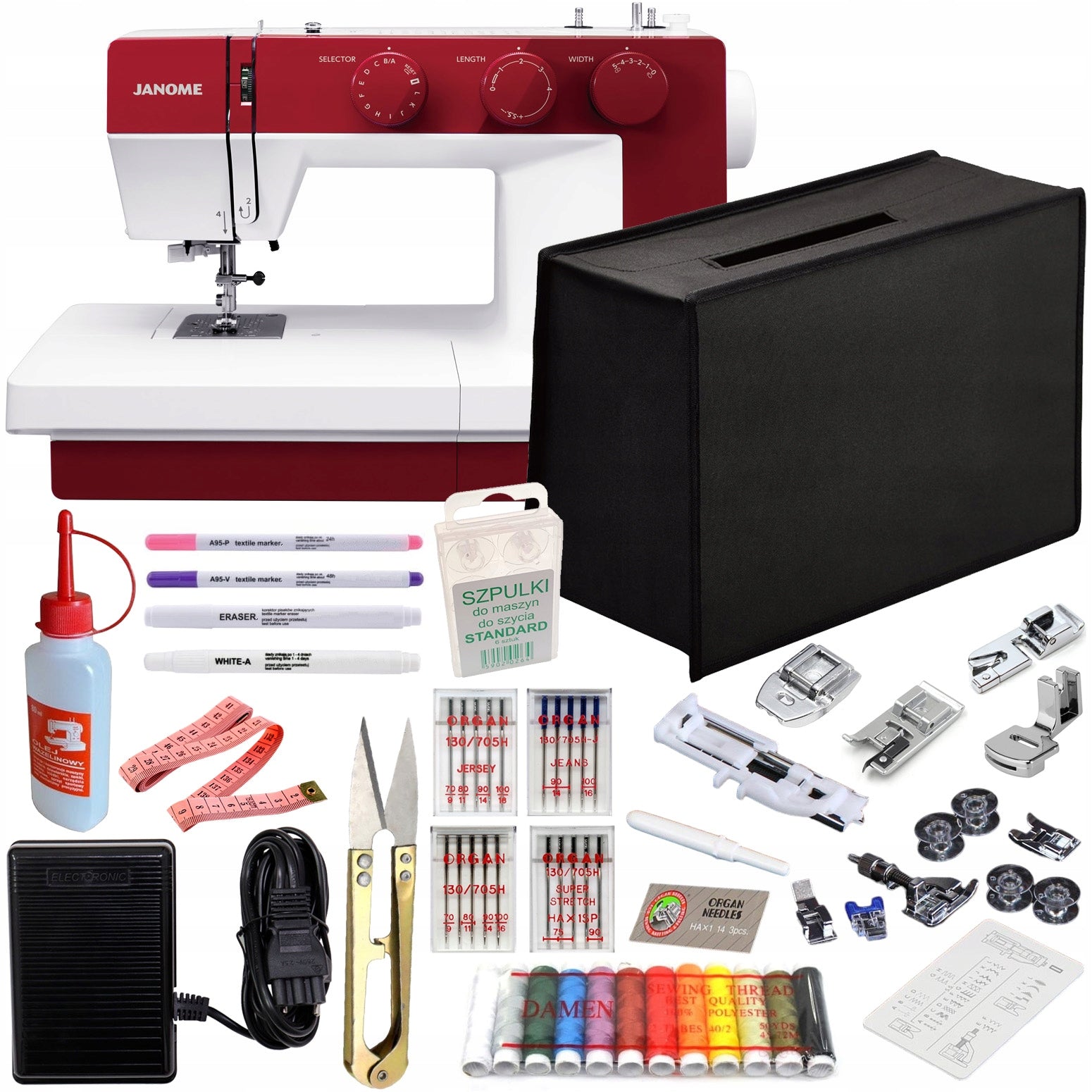 Nähmaschine JANOME 1522RD 
