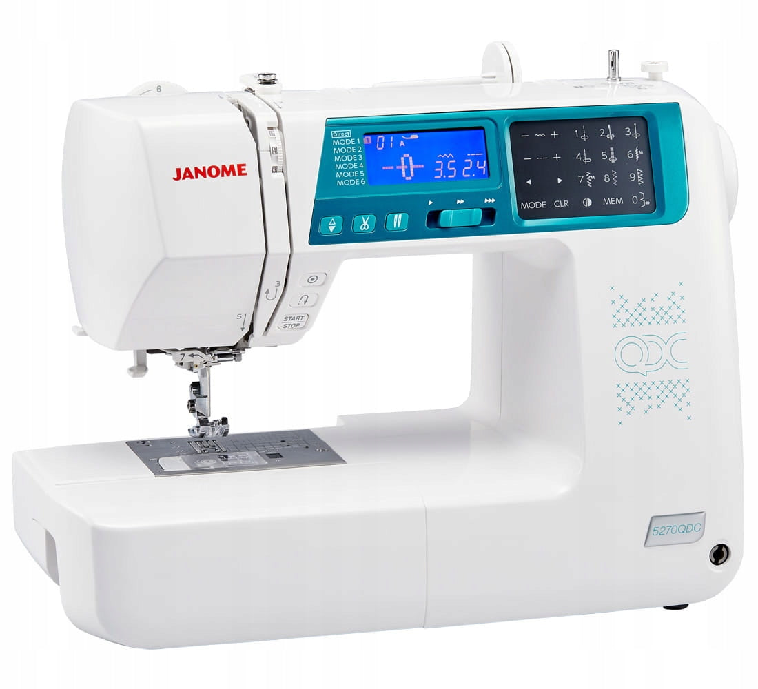 Janome 5270QDC Computer Sewing Machine 457 Stitches + TABLE Brand Janome