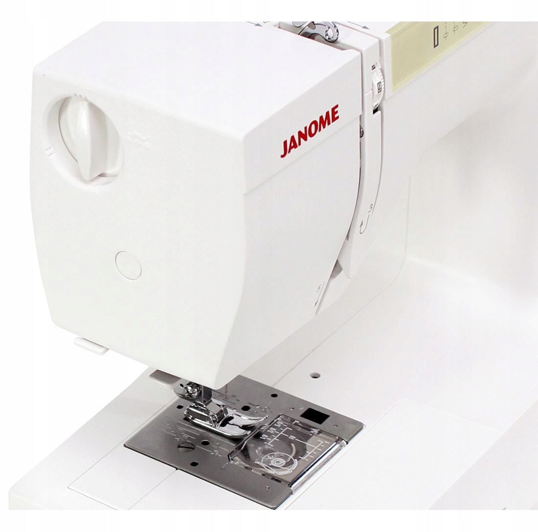 Janome 725S home mechanical sewing machine 23 stitches Dominant color white