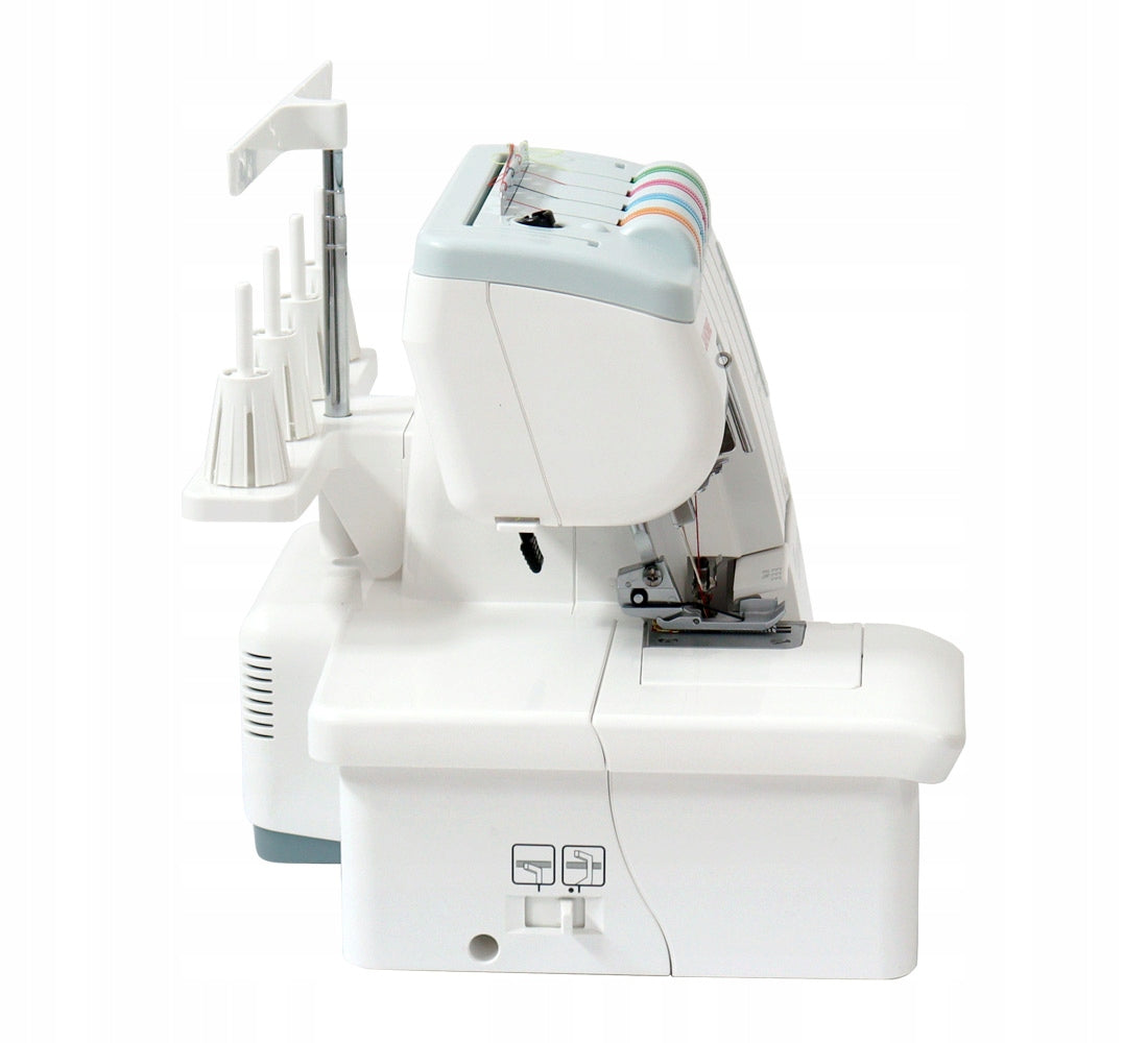 Janome 744D overlock 4 thread with mere - rolling + sewing courses Brand Janome