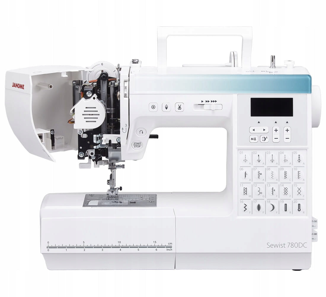 Janome 780DC computer sewing machine 80 stitches Brand Janome
