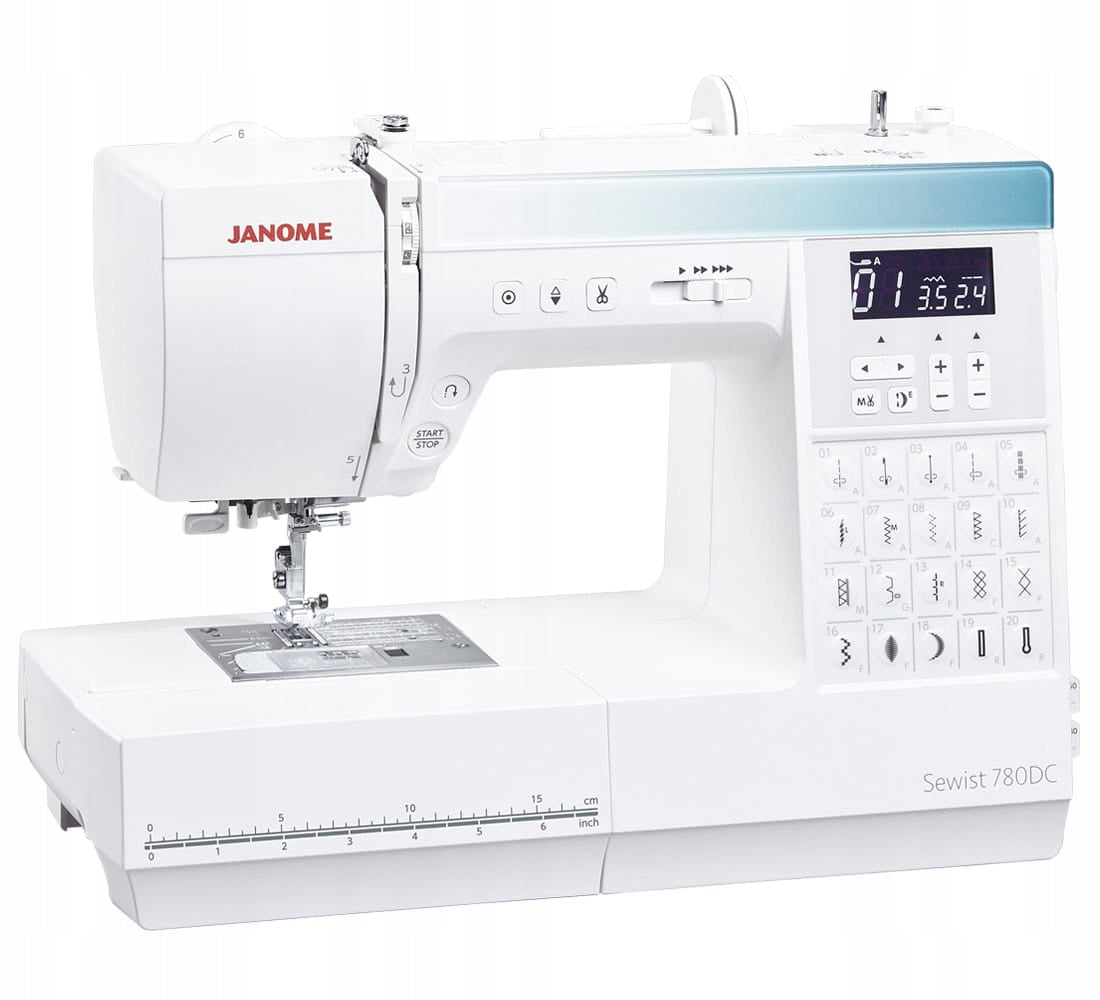 Janome 780DC computer sewing machine 80 stitches Manufacturer code 780DC