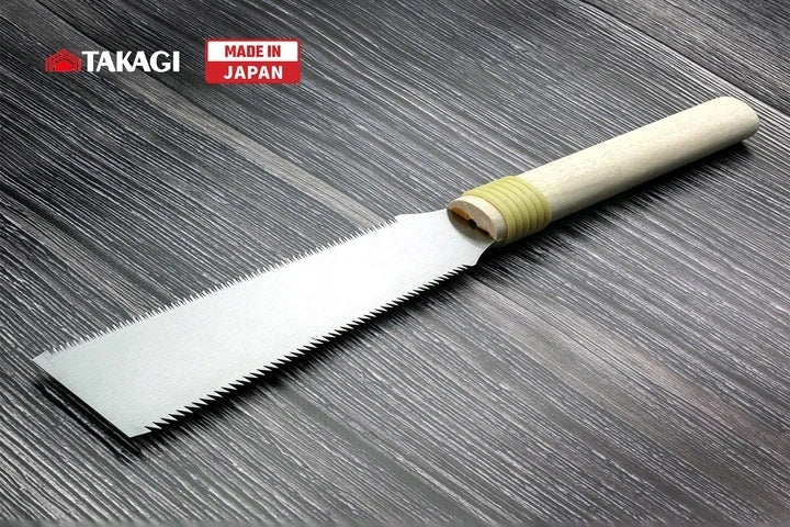 Japanese double-sided saw Ryoba 180 mm 17/9 TPI Takagi Gisuke MADE IN JAPAN For for wood