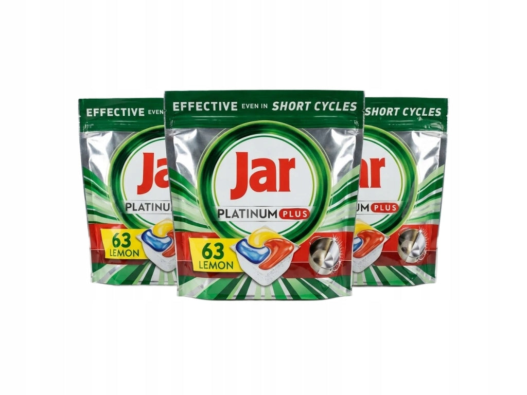 Jar kapsle Platinum Plus Lemon 189 ks