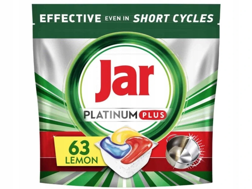 Jar kapsle Platinum Plus Lemon 63 ks