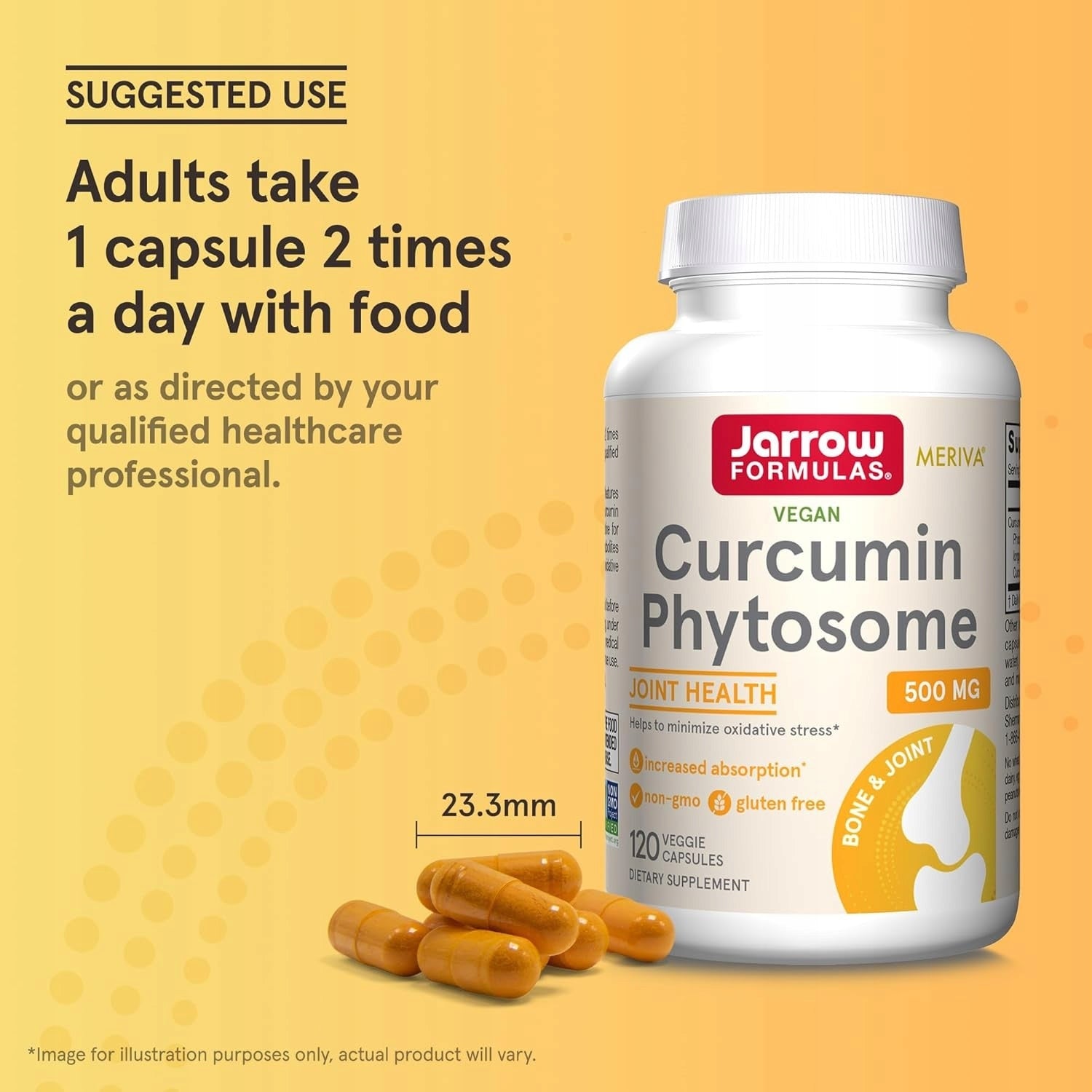 Jarrow Formulas Curcumin Phytosome 500mg - Curcumin 60 capsules Medical device no