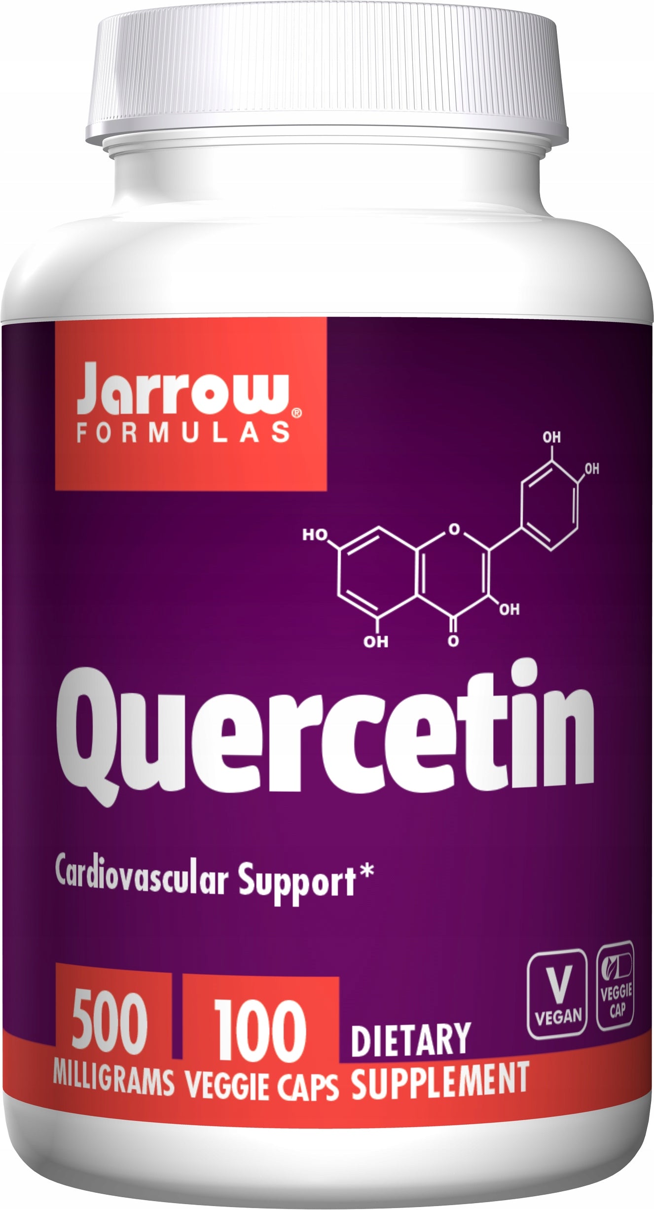 Jarrow Formulas QUERCETIN Quercetin 500 mg ANTIOXIDANT VEGE 100caps Manufacturer code JAR114016