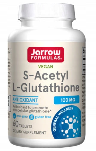 Jarrow S-Acetyl L-Glutathione 100mg GLUTATION DETOX 60tab