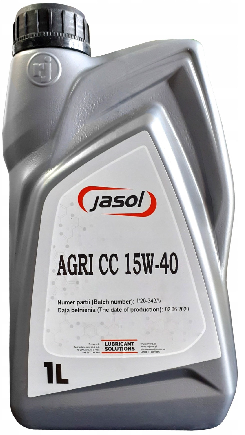 Jasol Agri CC 15W40 1l pack