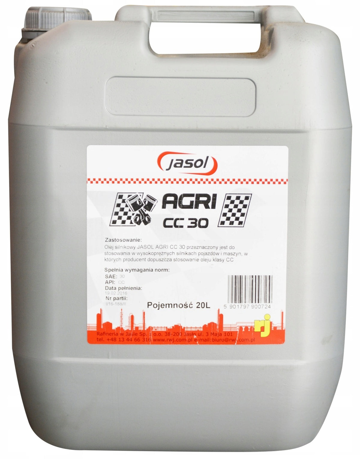 Jasol Agri CC 30 "Superol" 20 L Container