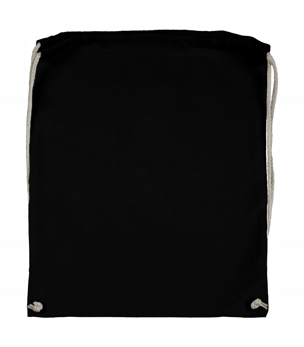 Jassz Bags Black drawstring backpack