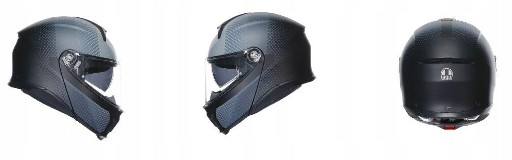 Jaw Helmet AGV Tourmodular TexTour Black/Grey L Size L