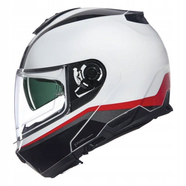Jaw Helmet NOLAN N100-6 INCOGNITO white/black/red XXL EAN (GTIN) 8054945080889