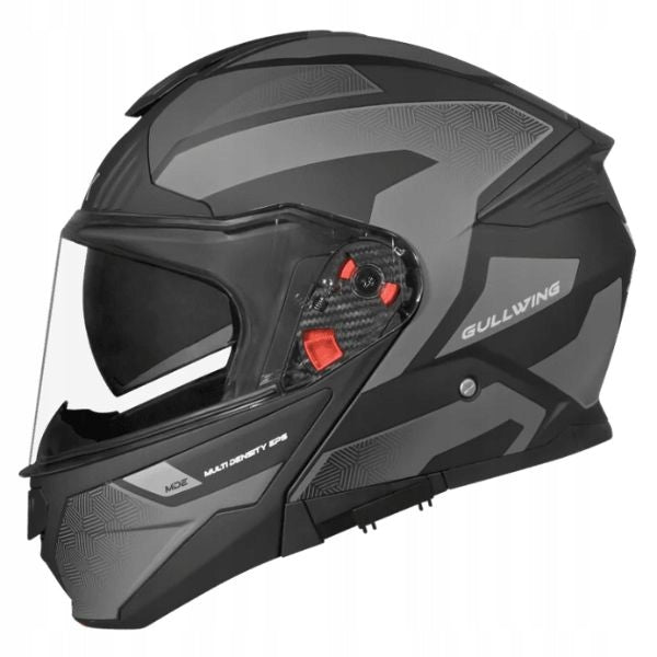 Jaw Helmet SMK GULLWING Sonic black/grey size XL Packaging status original