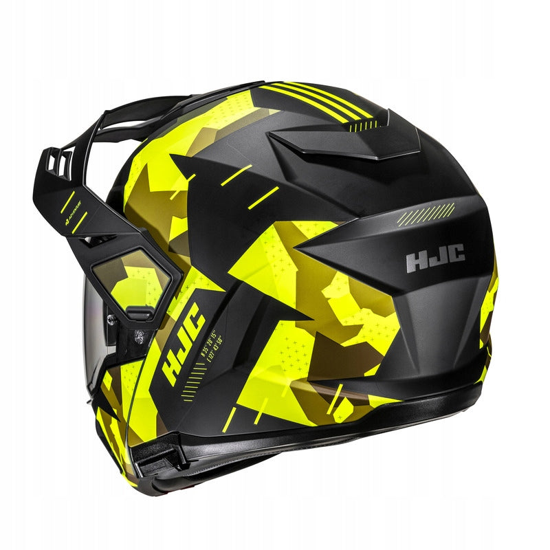 Jaw Motorcycle Helmet with visor HJC I80 Roki Black/Yellow M Manufacturer HJC