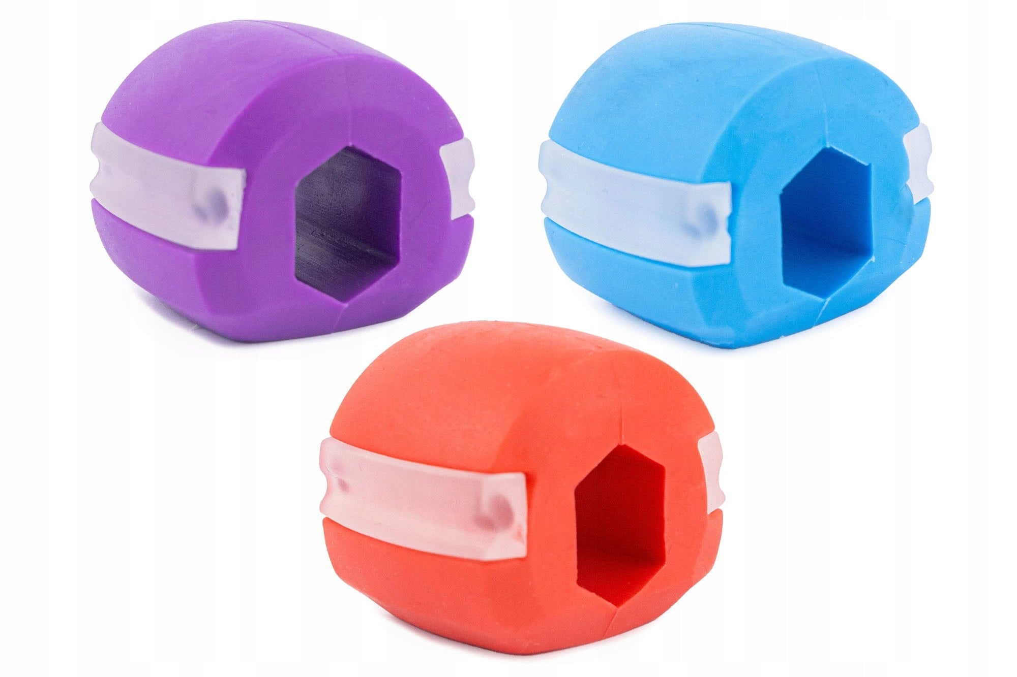 Jaw and jaw trainer silicone red