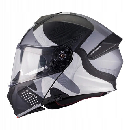 Jaw helmet ECE 22.06 MT GENESIS R SV LANCER black grey Blenda FREEBIES Manufacturer's catalog number 1376D56B12207