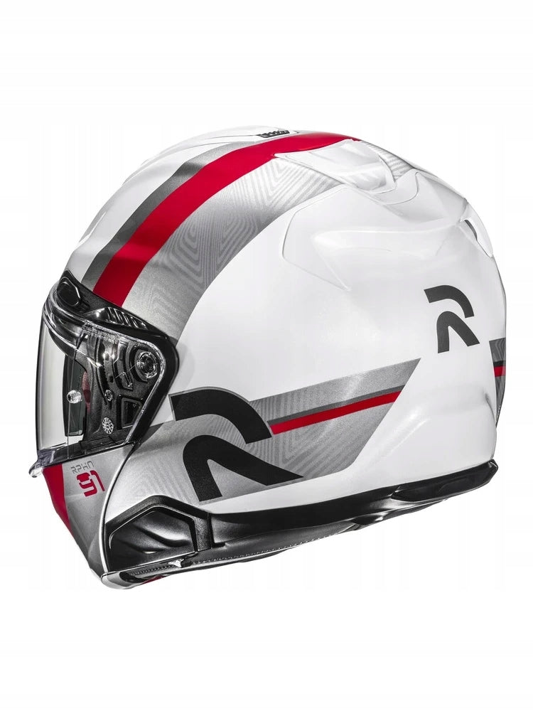 Jaw helmet HJC RPHA 91 Fensh white-red r M Size M