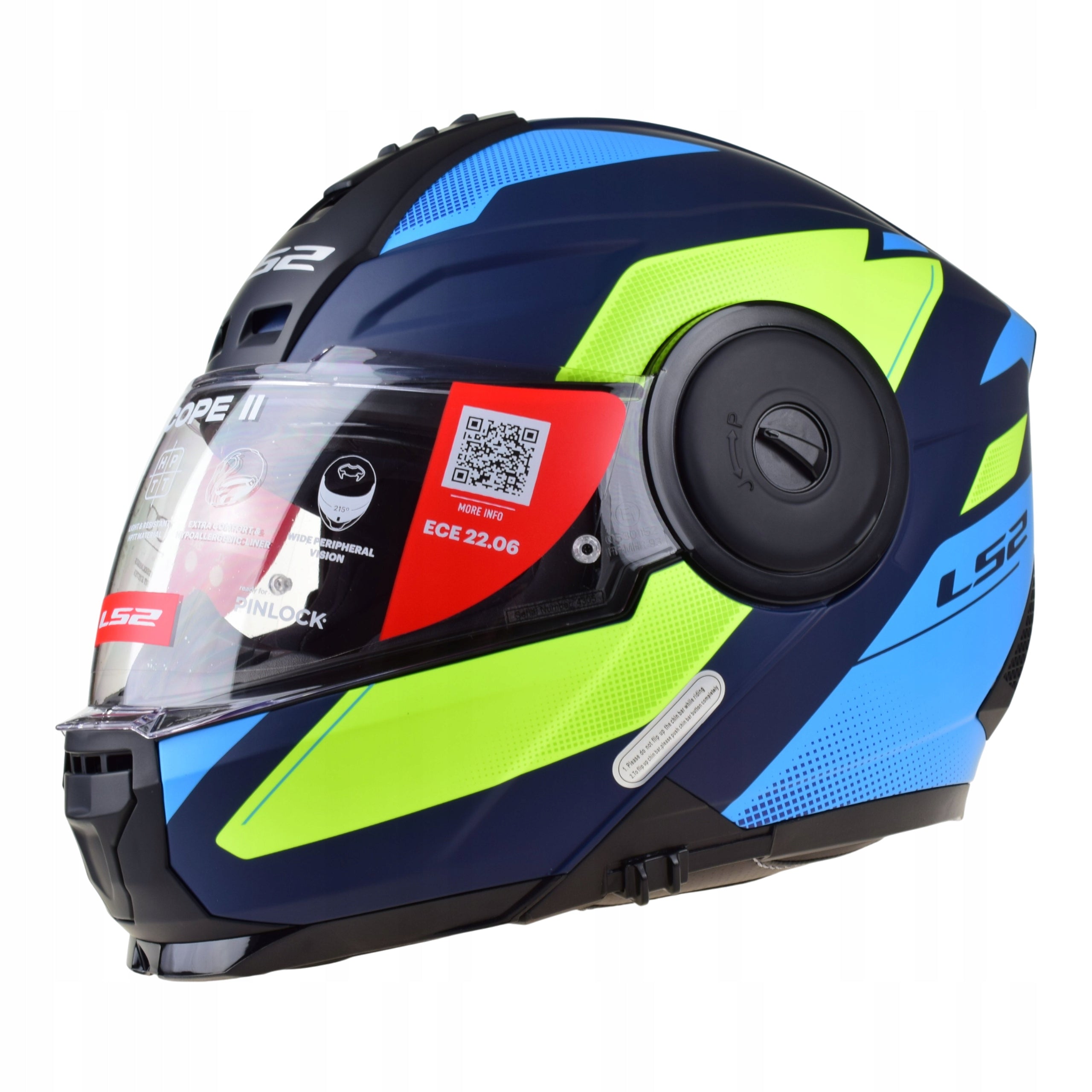 Jaw helmet LS2 FF902 SCOPE II DURIA BLENDA + PINLOCK r. L Packaging status original