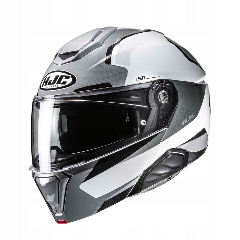 Jaw helmet blenda,pinlock Helmet Hjc I91 Felio Grey White M OUTLET