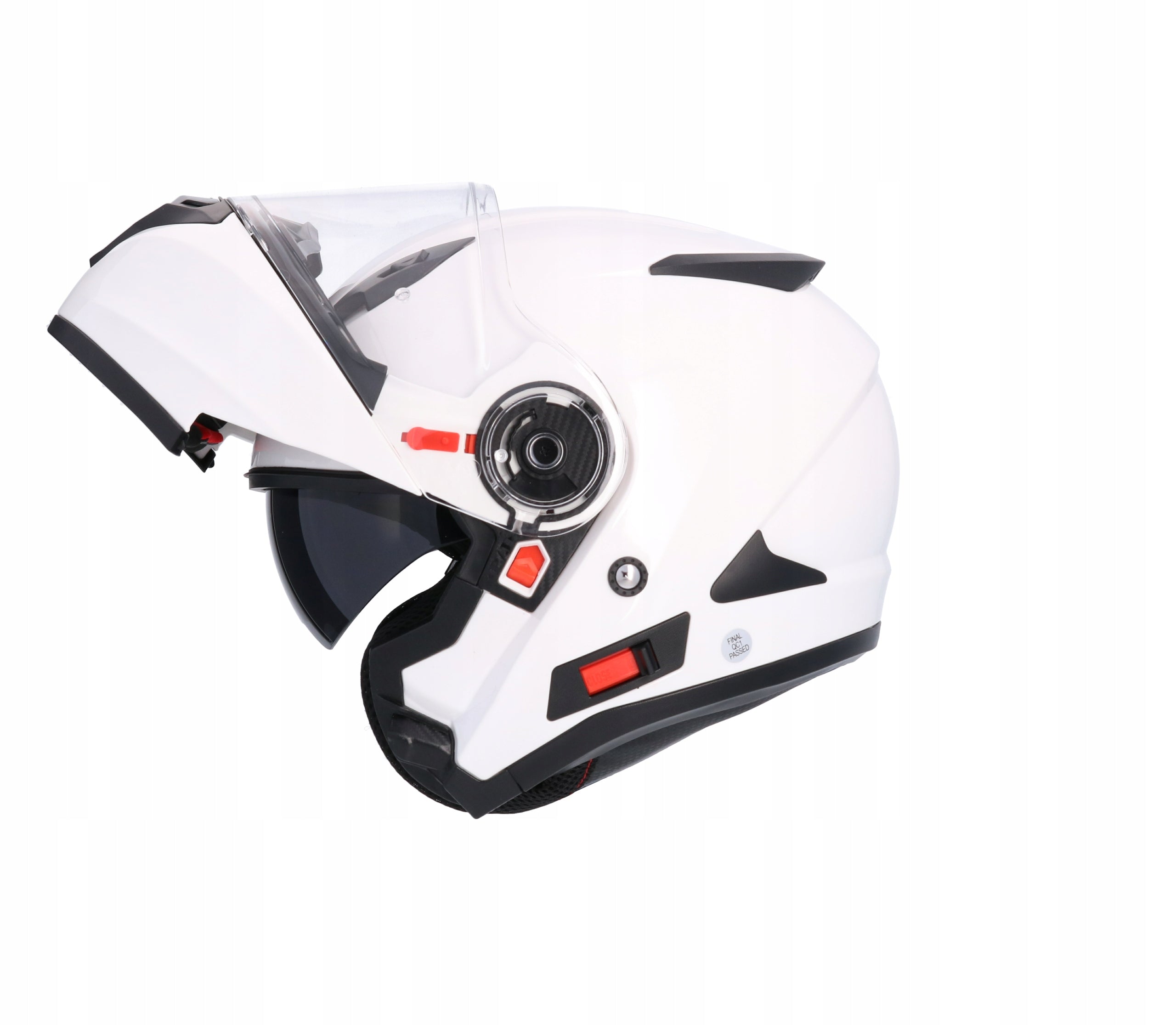 Jaw helmet for INTERKOM SHIRO SH-508 white L very comfortable blend