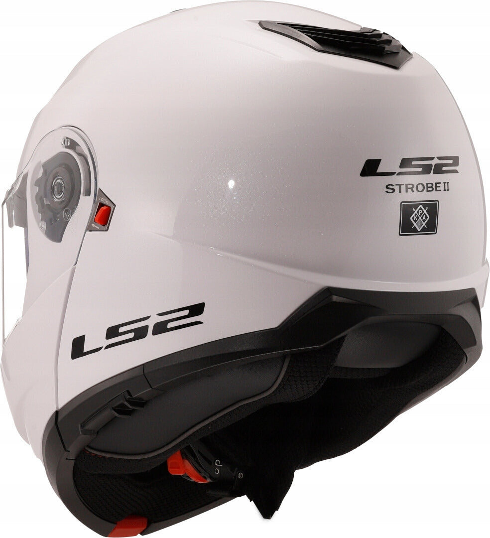 Jaw helmet with blend LS2 FF908 STROBE II WHITE M