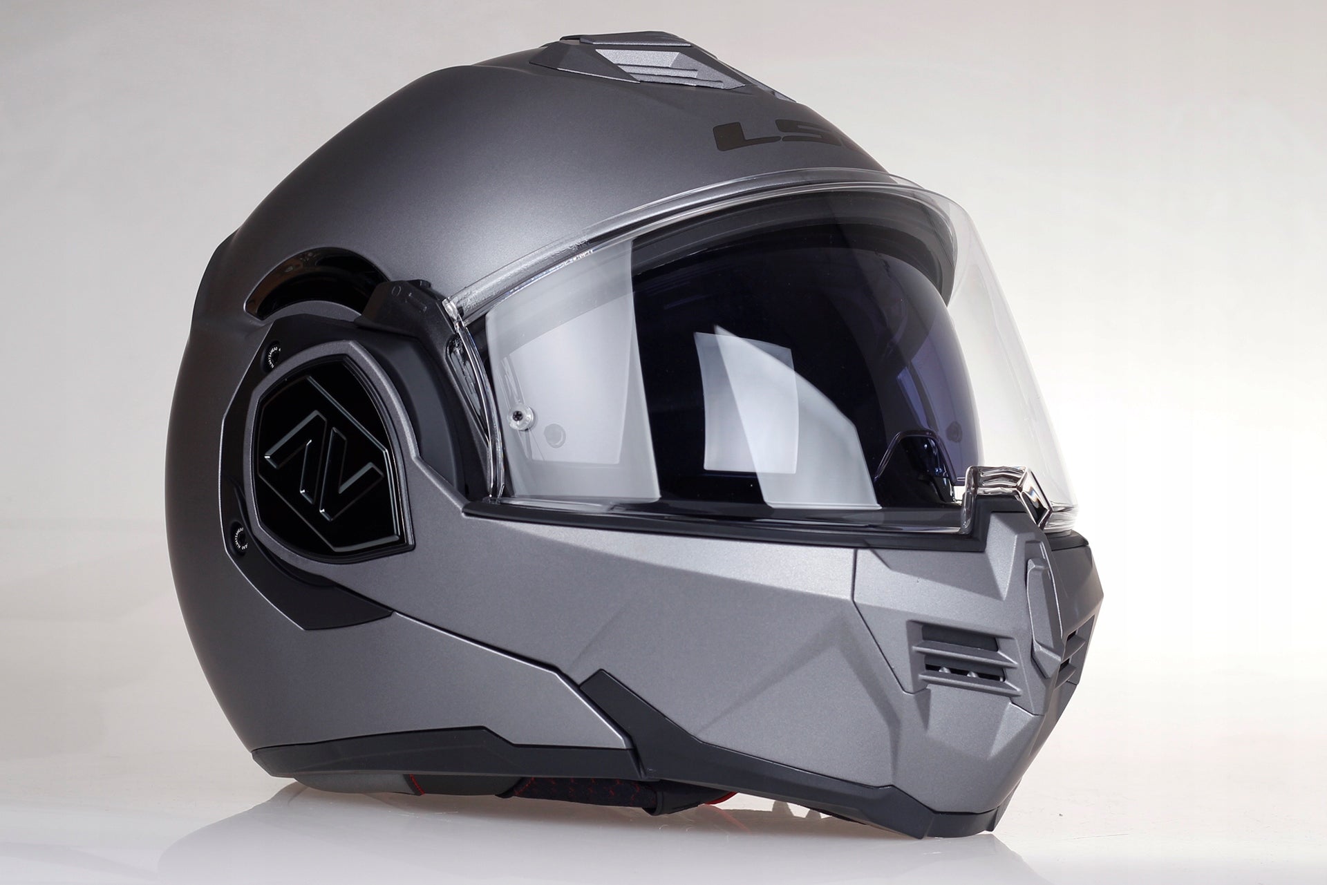 Jaw motorcycle helmet LS2 FF906 ADVANT titanium ECE 22.06 PINLOCK blend EAN (GTIN) 6923221122303