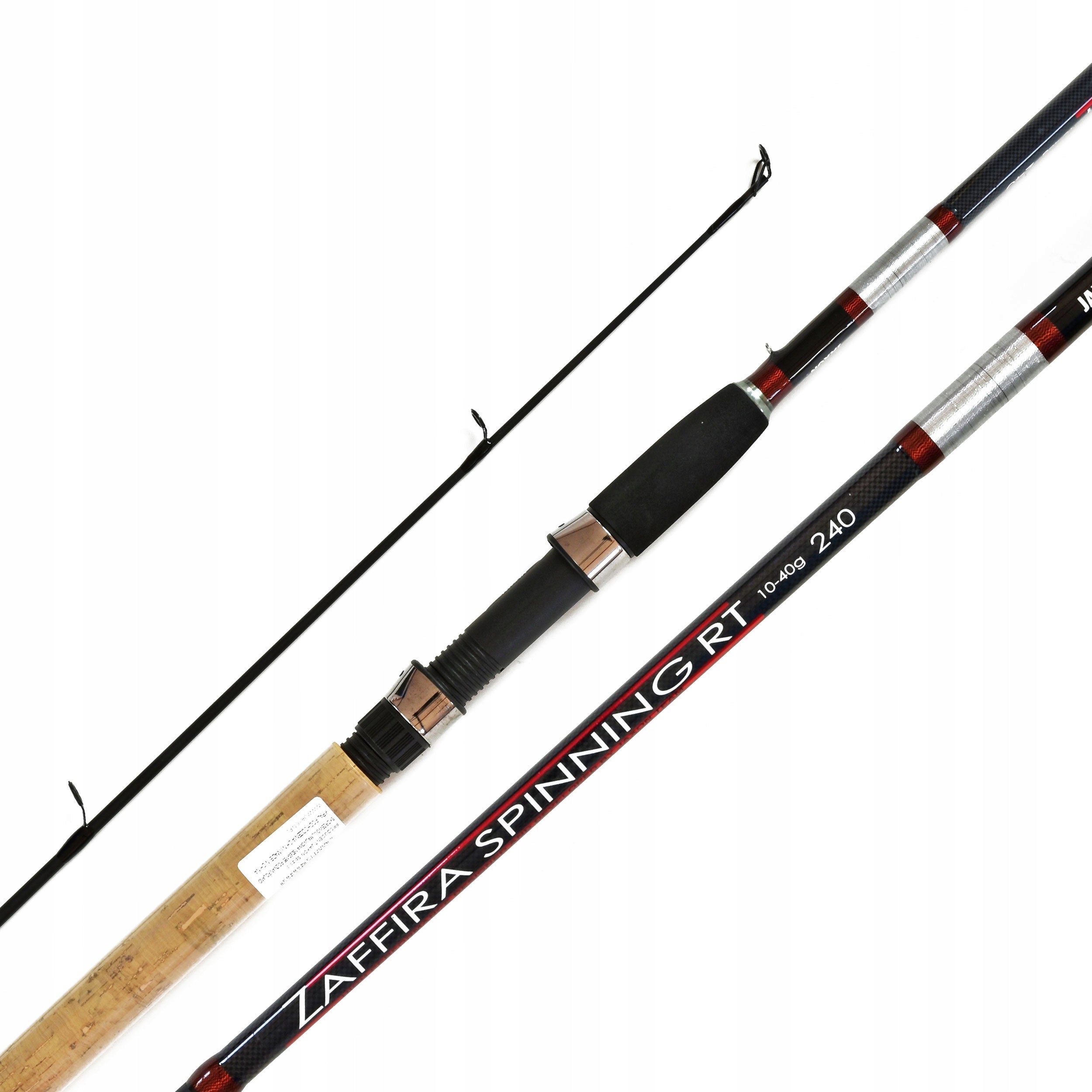 Jaxon Zaffira RT Fishing Rod Spin 2.40m 10-40g Rod construction type segmented