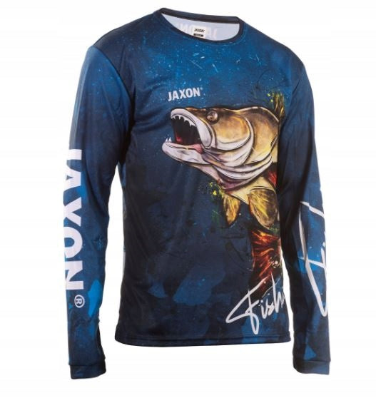 Jaxon long sleeve shirt blue zander L