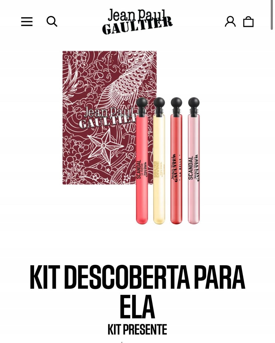 Jean Paul Gaultier Discovery 16ml set