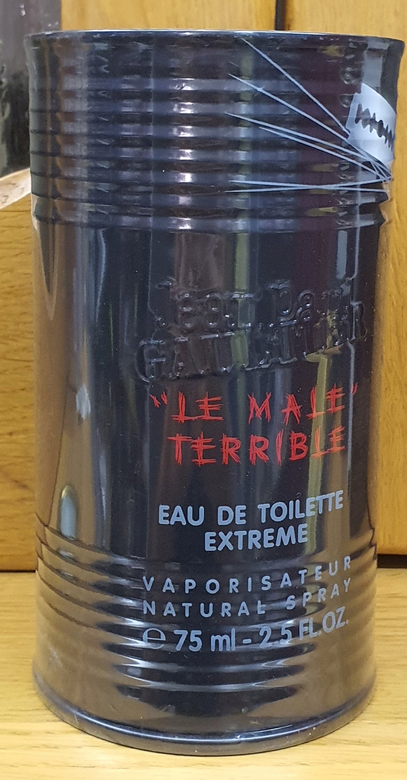 Jean Paul Gaultier Le Male Terrible Extreme 75ml Packaging status original