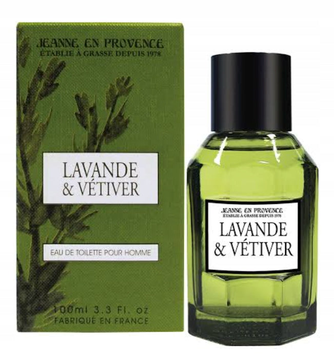 Jeanne en Provence Lavender & Vetiver EDT Men 100ml foil