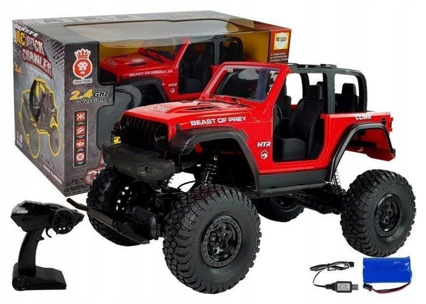 Jeep Remote Controlled Red