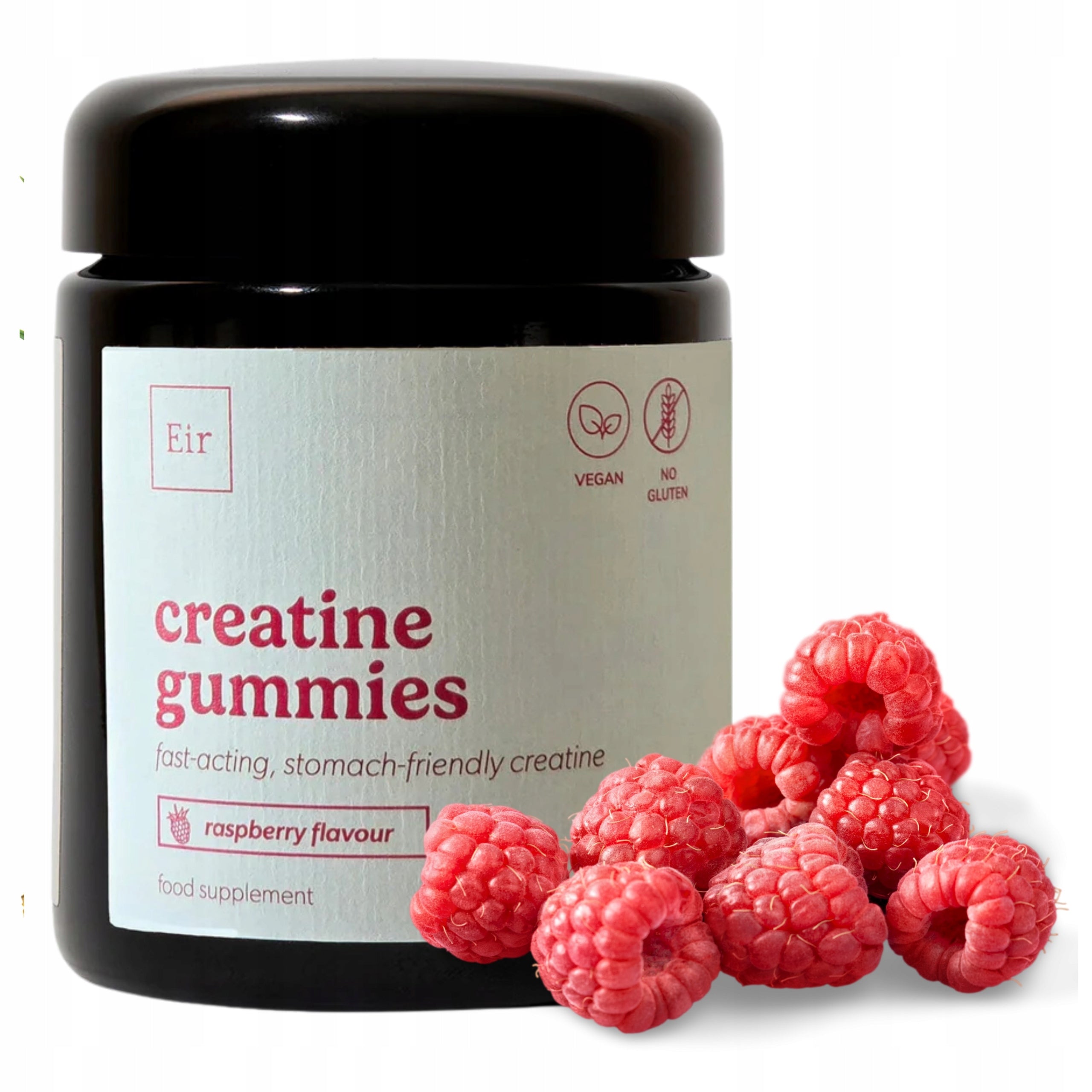 Jelly with Creatine 50 pcs Eir Health Creatine Monohydrant 1000mg Raspberry