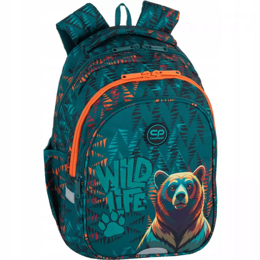 Jerry Bear CoolPack Multi-Chamber School Backpack