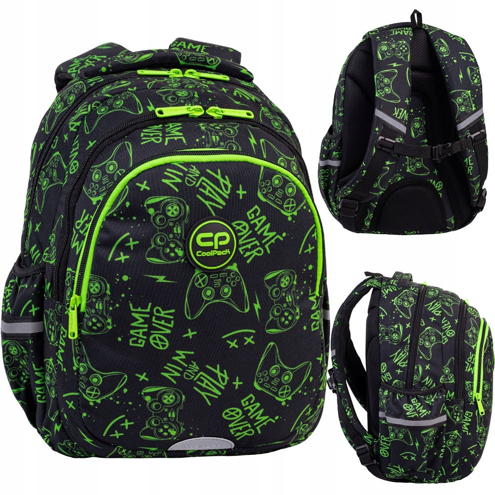 Jerry School Backpack Grades 1-3 Game Night Coolpack F029711