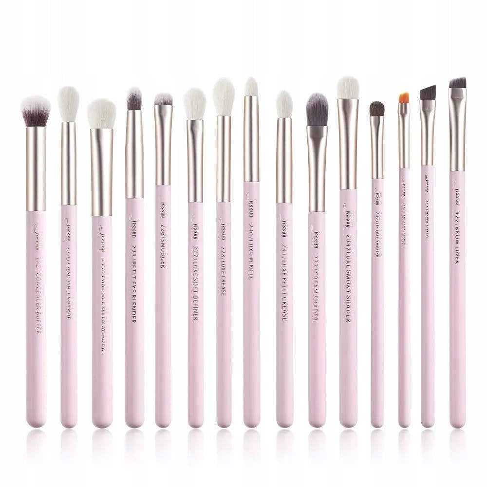 Set professioneller Augen-Make-up-Pinsel Jessup T294, 15-tlg. 