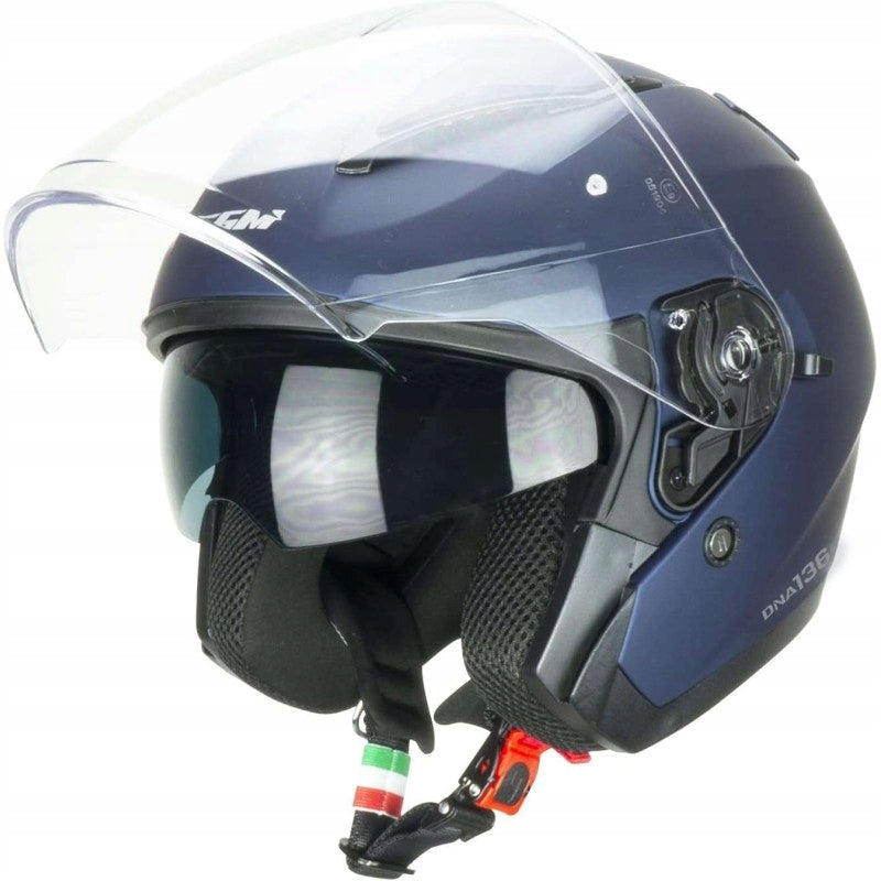 Jet CGM 136 DNA MONO Satin Blue Helmet EAN (GTIN) 8056585879458