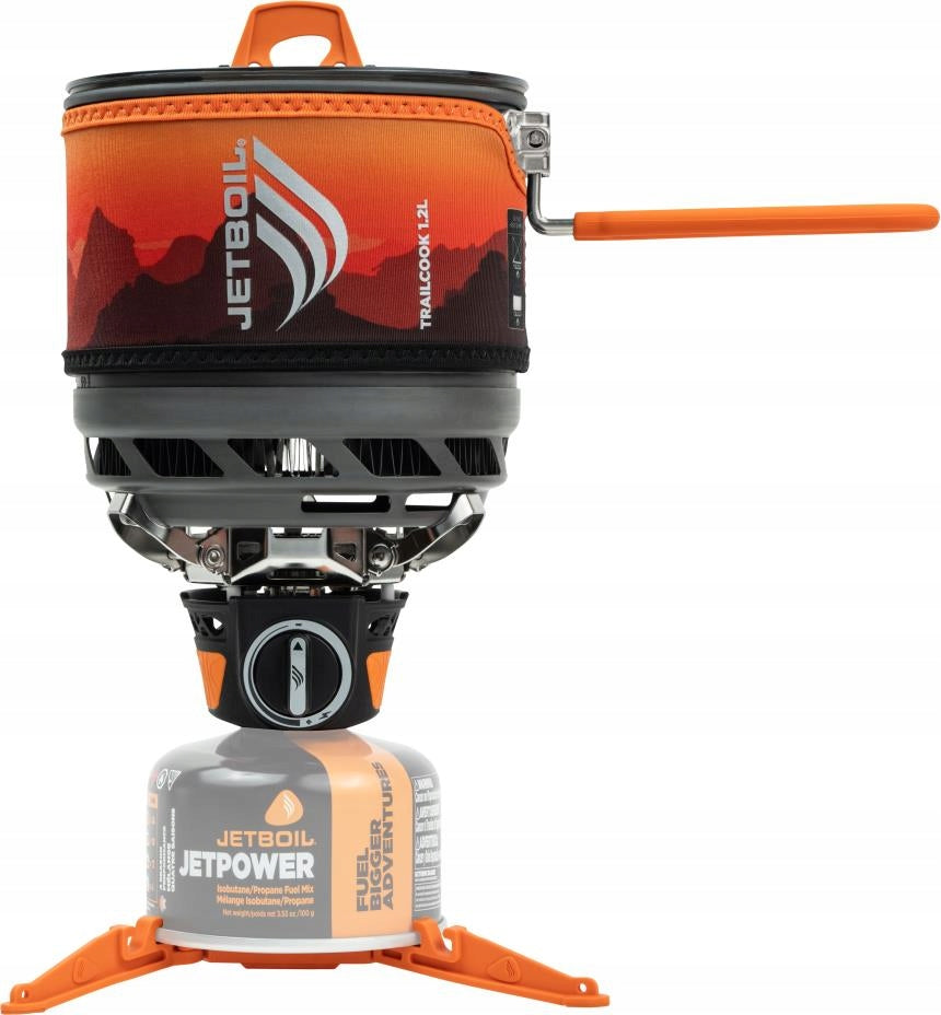 Jetboil Trailcook 1.2l sunset gas burner