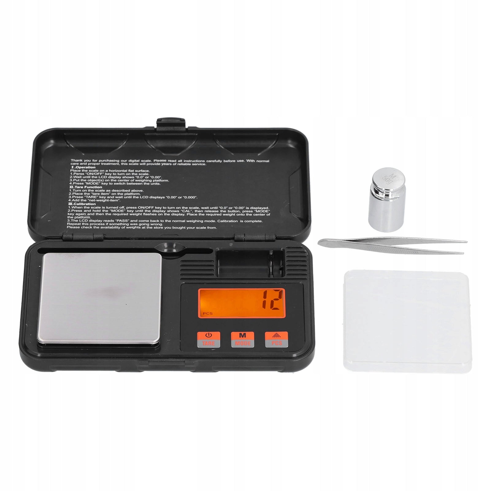 Jewellery scale 200g/0,01g Accurate and portable 6 modes 2S units Manufacturer code AG260126042853