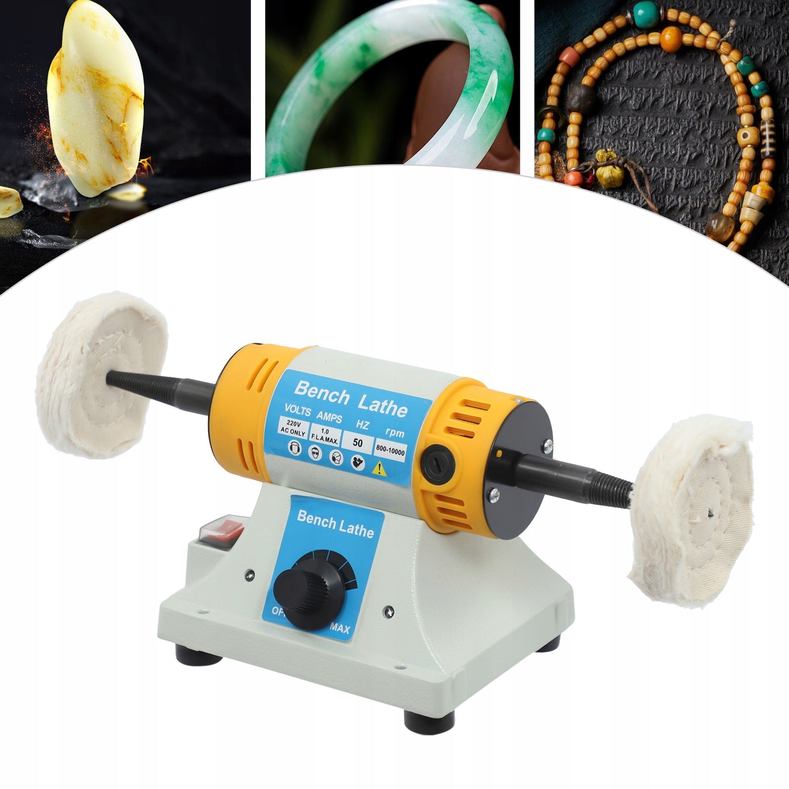 Jewelry Polishing Machine For Desk 320W 220V, Maximum Speed 10,000 RPM Manufacturer code XY-062203