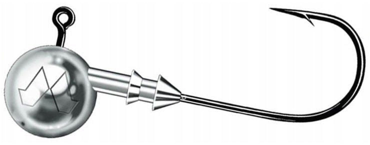 Jig head Classic hook size 6/0 weight 35,0g - Mustad
