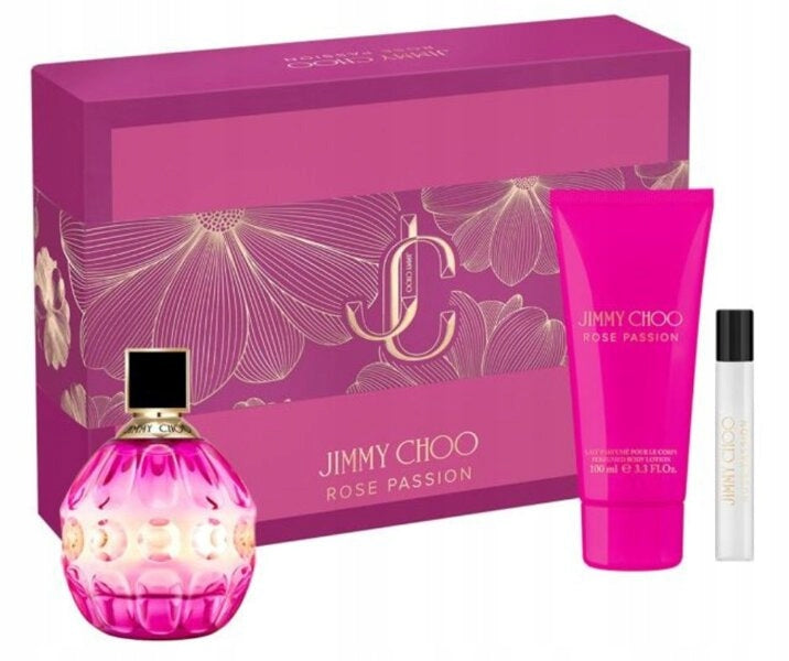 Jimmy Choo Rose Passion EDP 100 ml + EDP 7,5ml + lotion 100 ml Set Brand Jimmy Choo