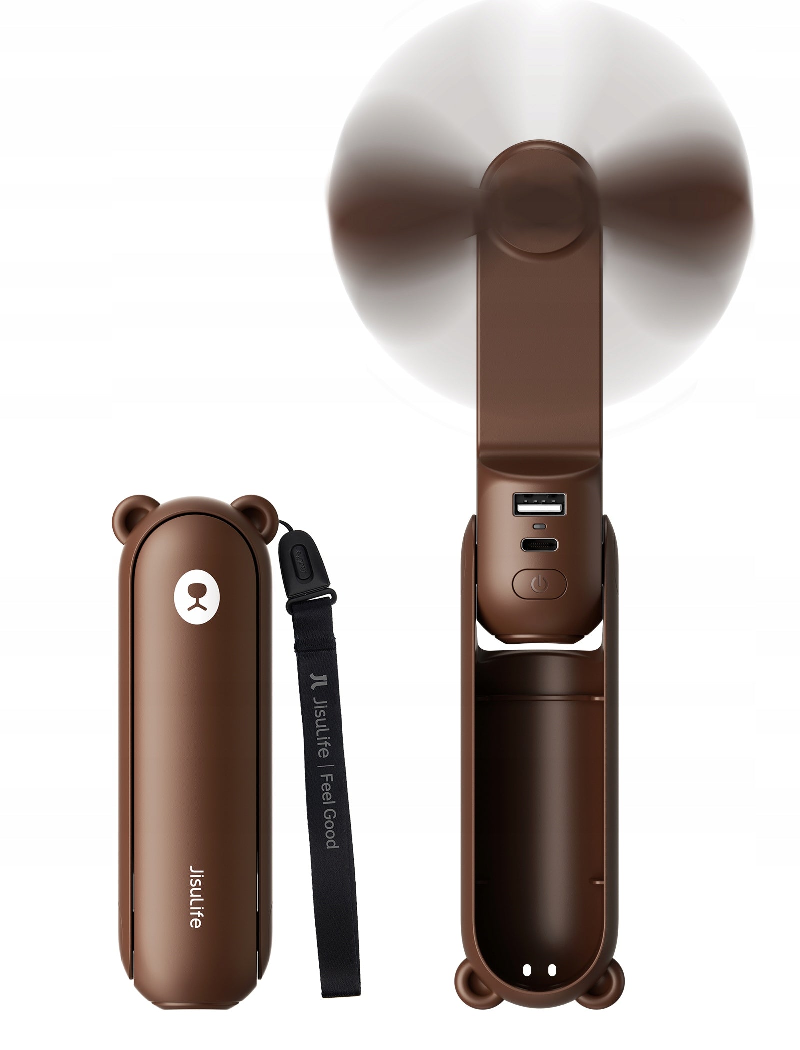 Jisulife Portable Fan, 3-in-1 Fan with USB Charging