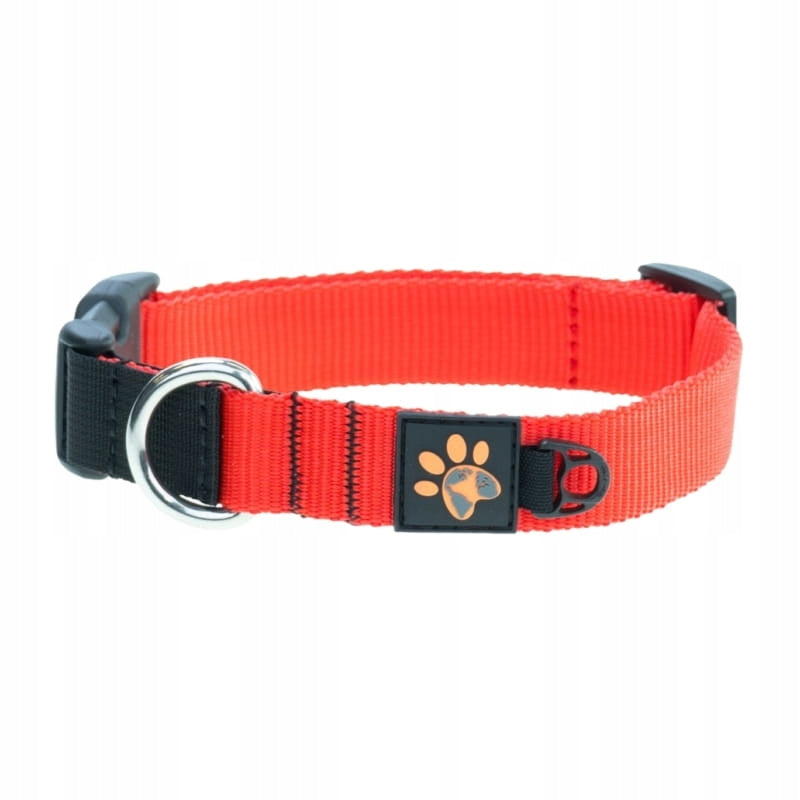 JoQu Dog collar JoQu Classic Collar red S 26-35cm