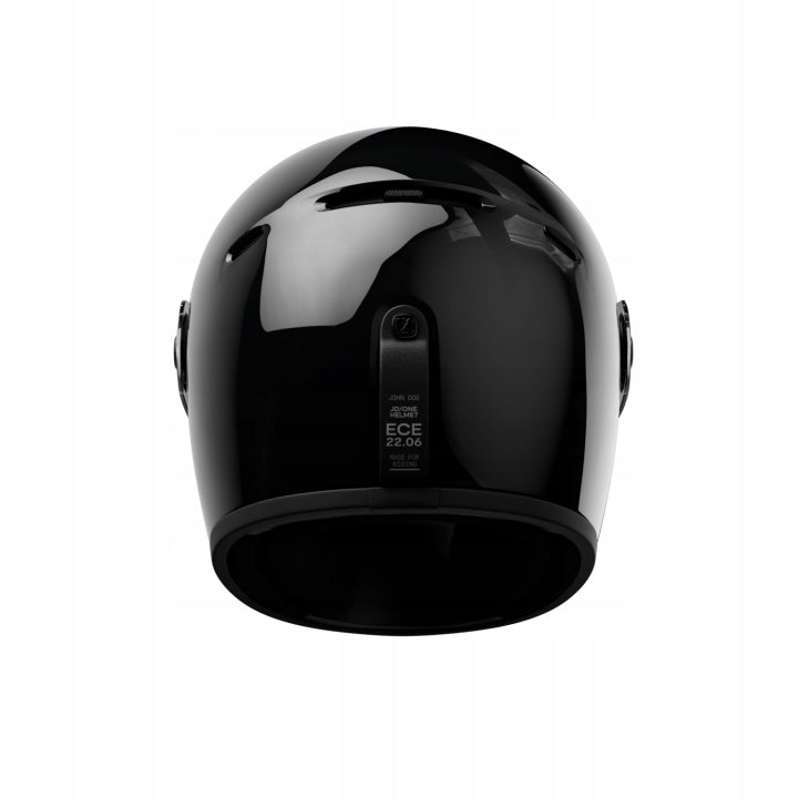 John Doe JD/ONE Glossy Black Helmet, Size L Manufacturer no brand
