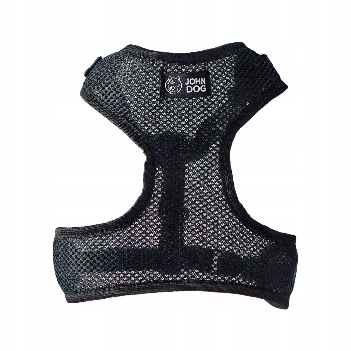 John Dog Black Pressure-Free Harness Black XS Brand John Dog