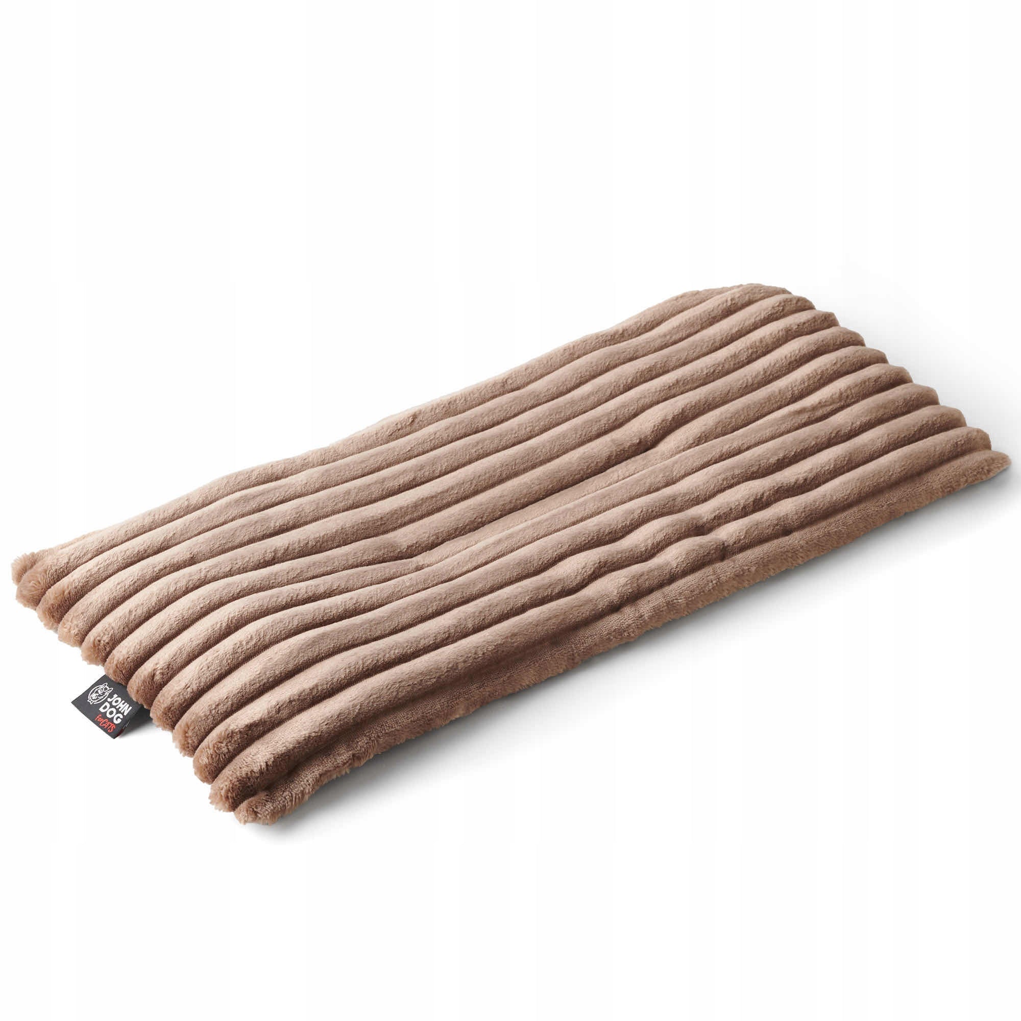 John Dog Ribbed bed for cat window sill mocha 28x60 cm