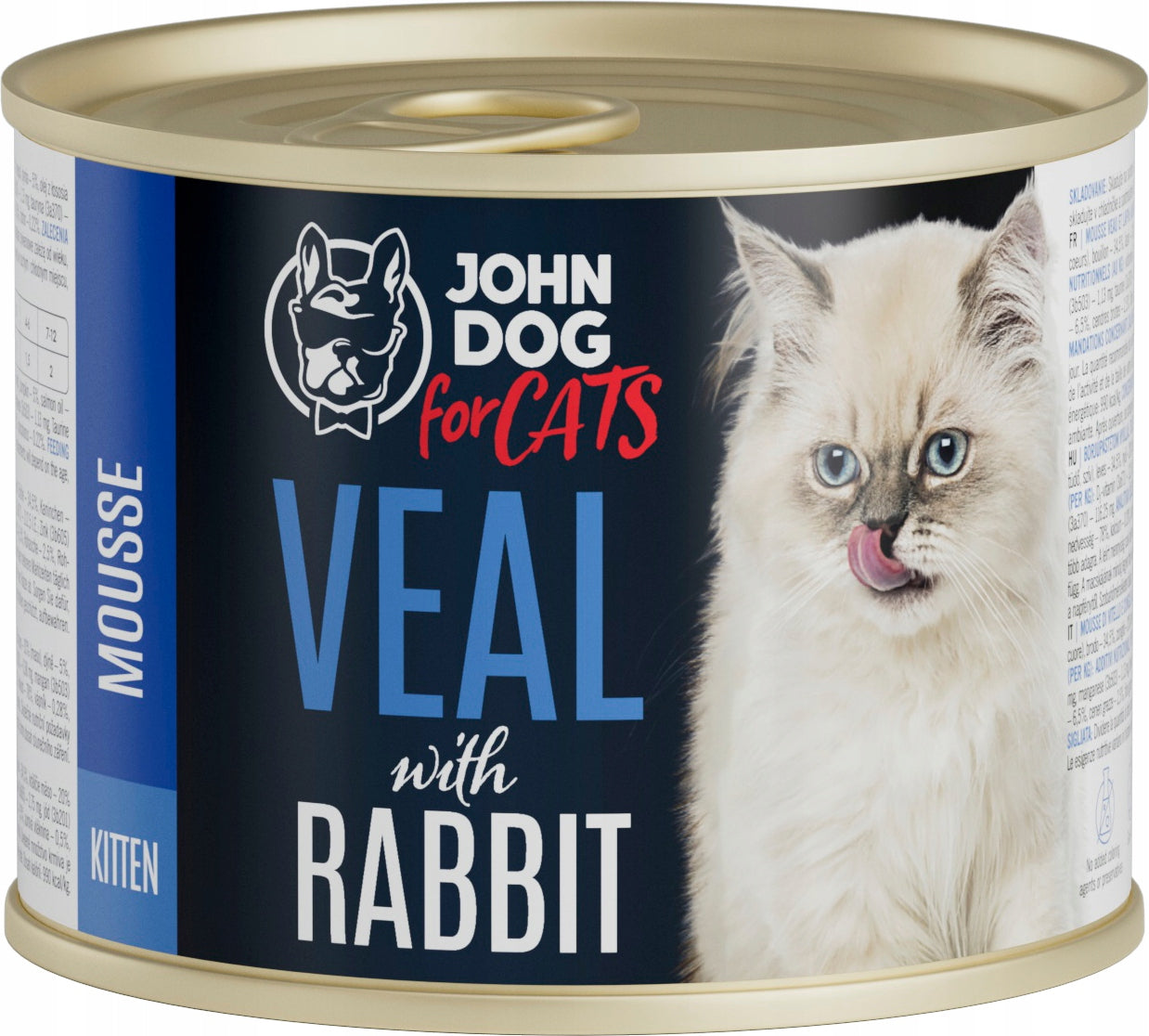 John Dog for Cats junior veal mousse 200g